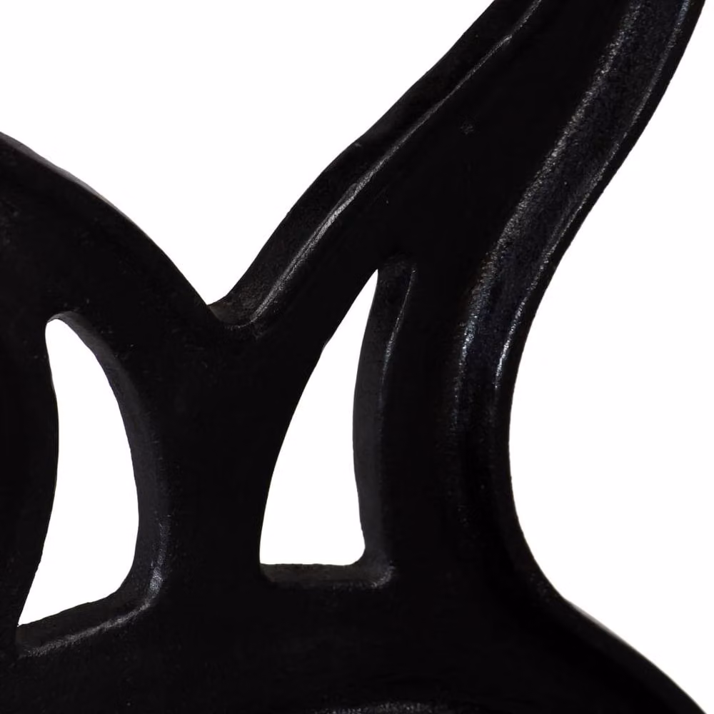 Berkfield Home X-Frame Cast Iron Bench Legs, 2 Pieces, Polished Black – 3