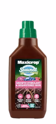 Maxicrop Sequestered Iron and Natural Seaweed Plant Tonic, 500ml – 2