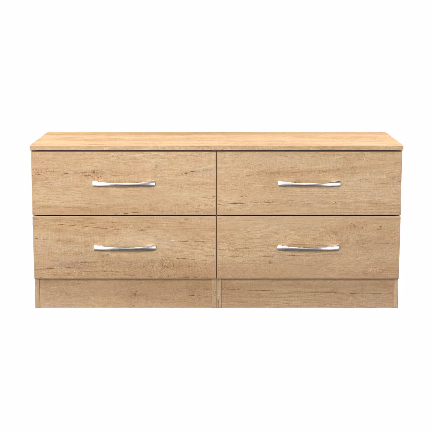 Ready Assembled 2 U Hampshire 4 Drawer Bed Box in Light Brown – 2