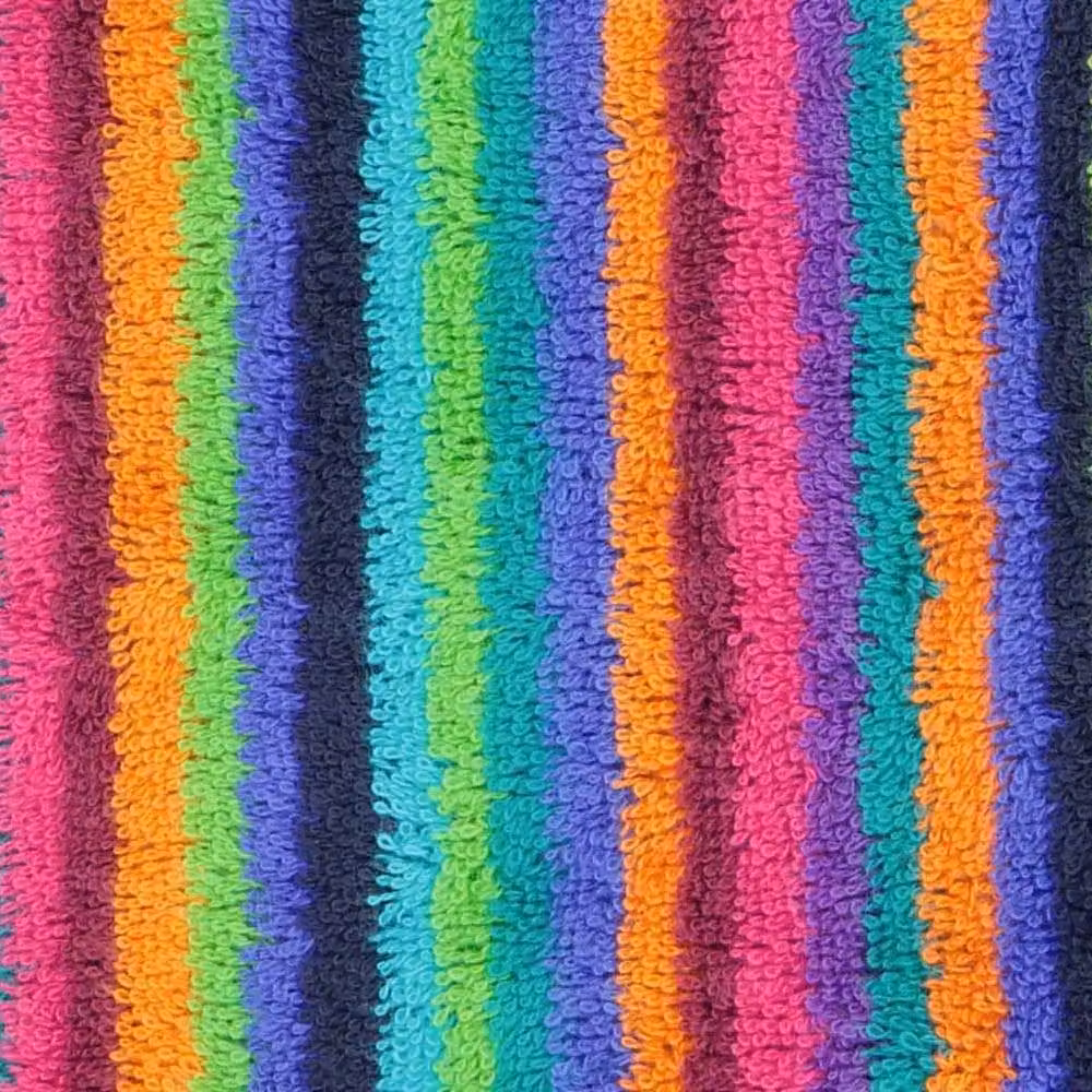 Cawö Lifestyle Stripes Multicolour Cotton Terry Wash Mitt, W: 16 cm x H: 22 cm – 5