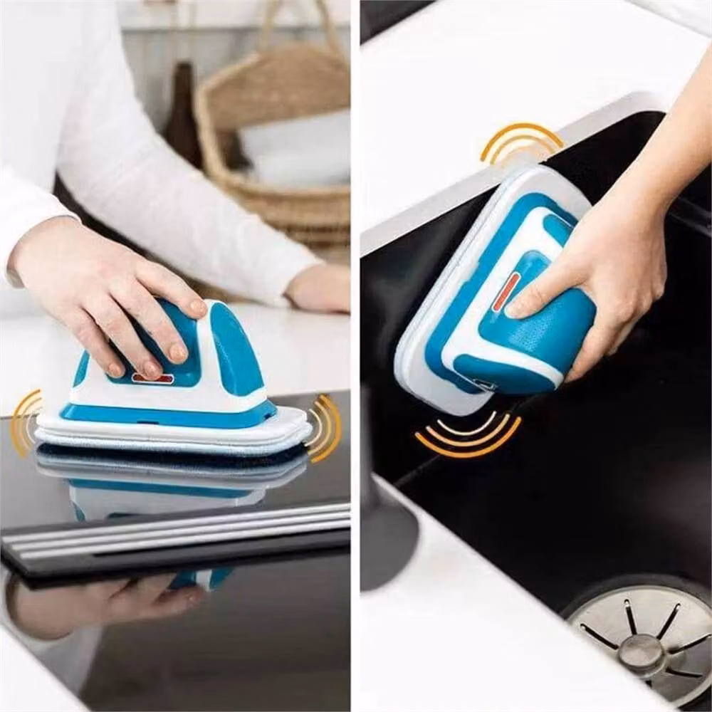 Nordara Cordless Electric Vibration Scrubber Home Cleaning Tool in Blue – 3