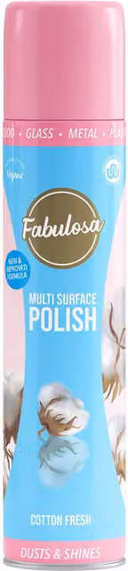 Fabulosa Multi Surface Polish Cotton Fresh 300ml