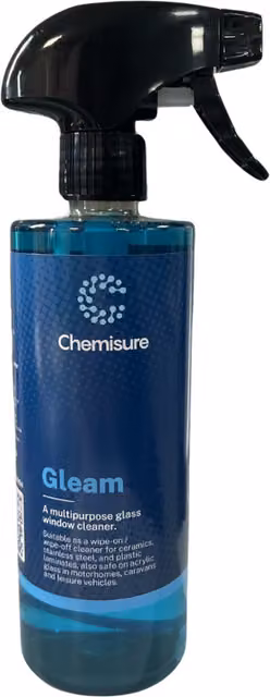 Chemisure Gleam Glass and Window Cleaner, Blue