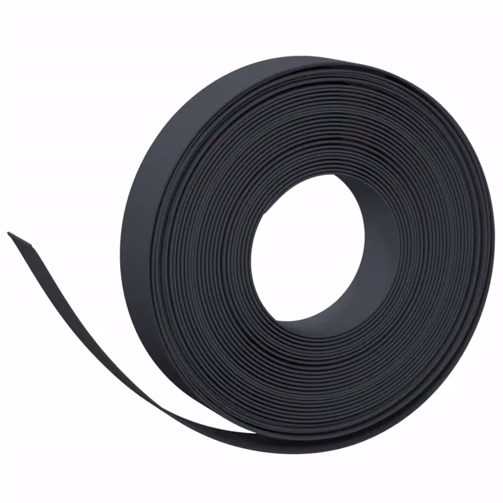 Berkfield Black Polyethylene Garden Edging, 10 m – 2