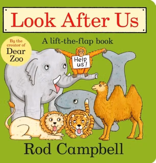 Rod Campbell Look After Us Multicolour Cardboard Board Book