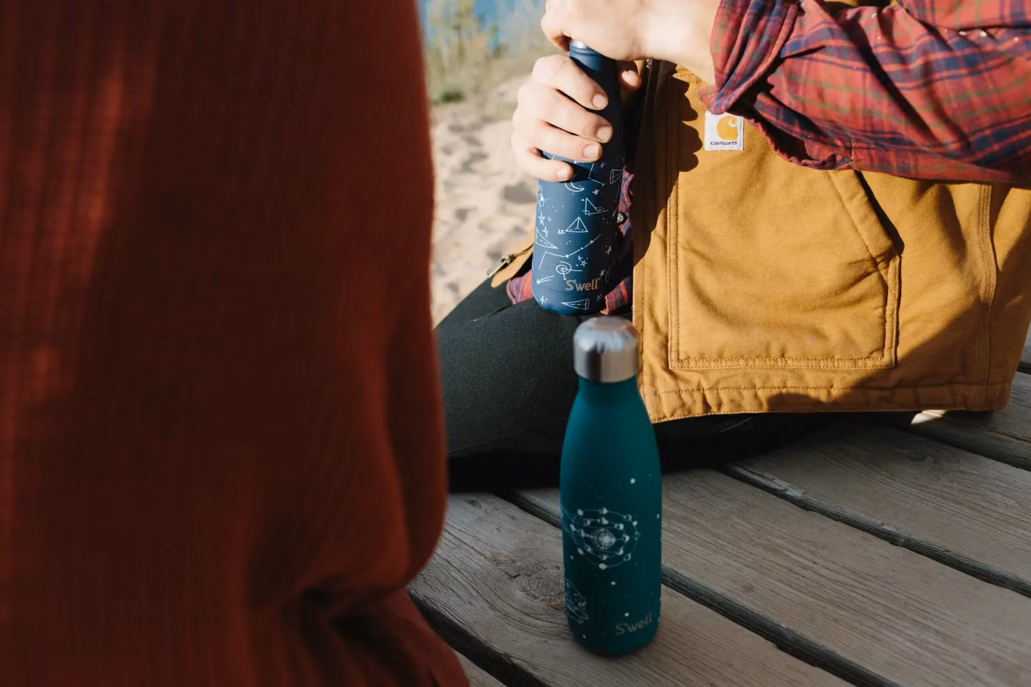 S'well Vacuum-Insulated Stainless Steel Drinks Bottle, Green, 500ml – 7