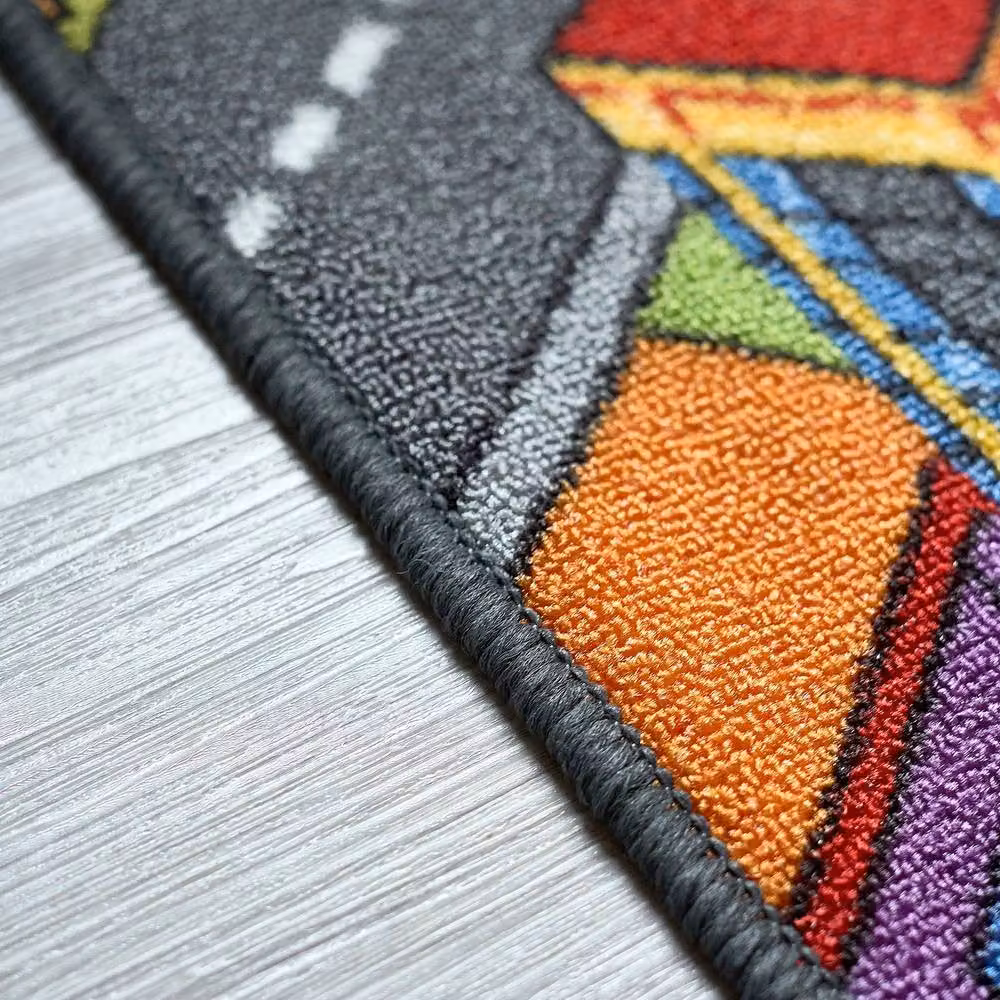 Bravich LTD Children's Big City Mat Town Car Roads Rug, Multicolour, W: 100 cm, L: 190 cm – 6