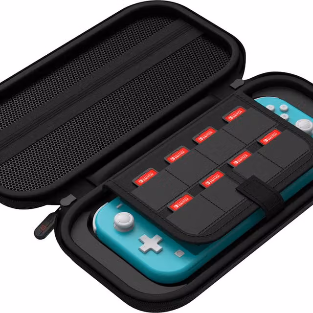 Venom Protective Carry Case for Nintendo Switch, OLED and Lite, Black