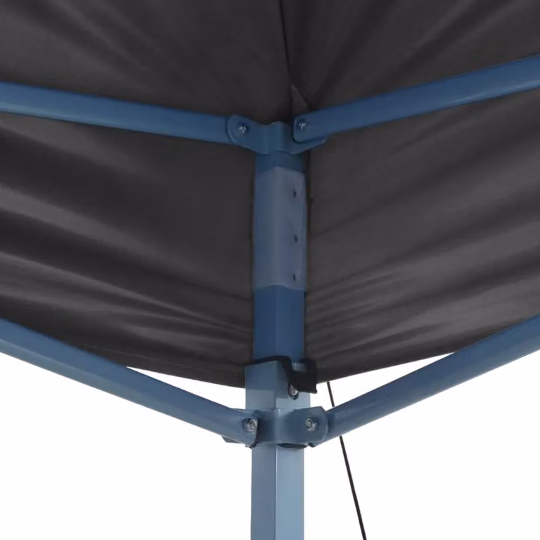 Berkfield Home Foldable Pop-Up Party Tent with 2 Sidewalls, Anthracite and Black, W: 3 m x D: 3 m
