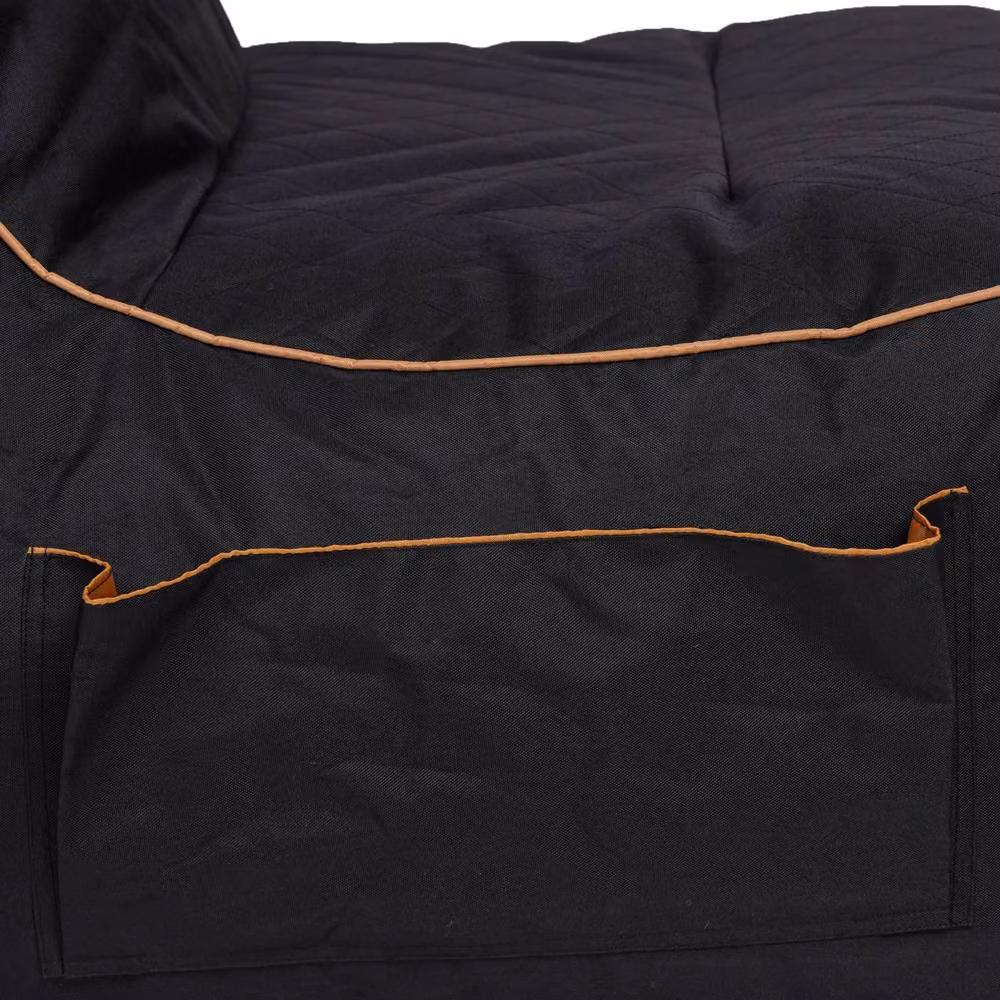 Kaikoo LFC Champions Gaming Beanbag in Black with Water-Repellent Fabric and EPS Polystyrene Beads – 3