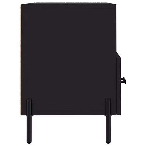 vidaXL Modern Black TV Cabinet in MDF and Metal, W/D/H: 80 x 36 x 50 cm – 5