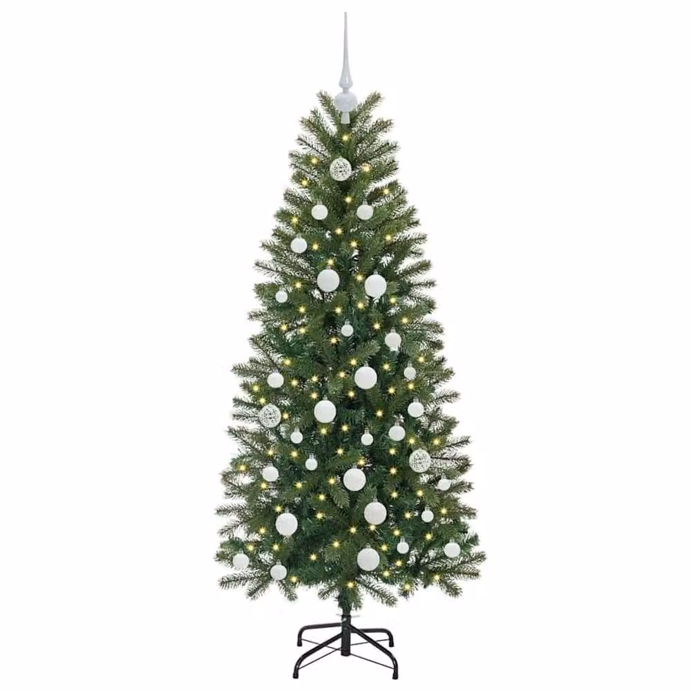 Berkfield Home Green Artificial Christmas Tree with 150 LEDs, Height: 150 cm – 3