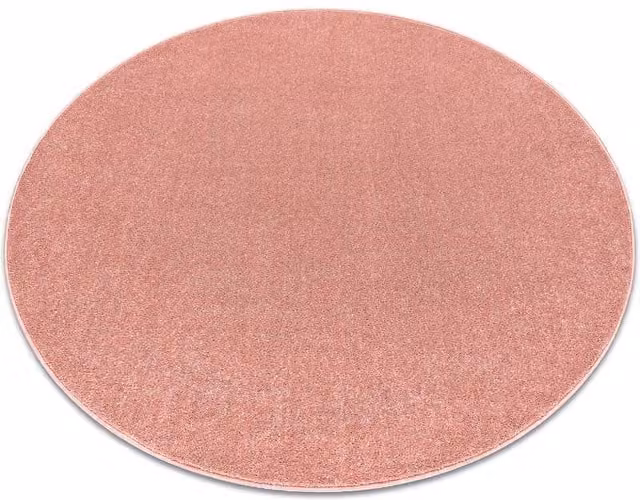 RugsX Eton Plus Round Pink Rug, Diameter: 100 cm – 1