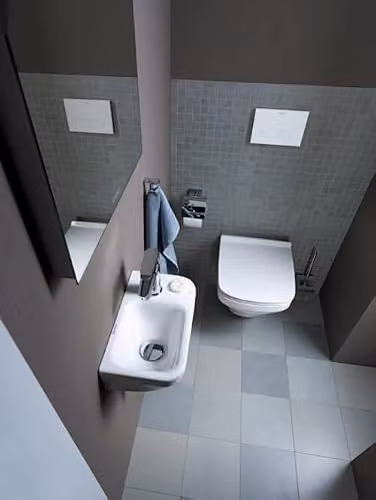 Duravit DuraStyle Toilet Seat and Lid in White with Stainless Steel Hinges – 2