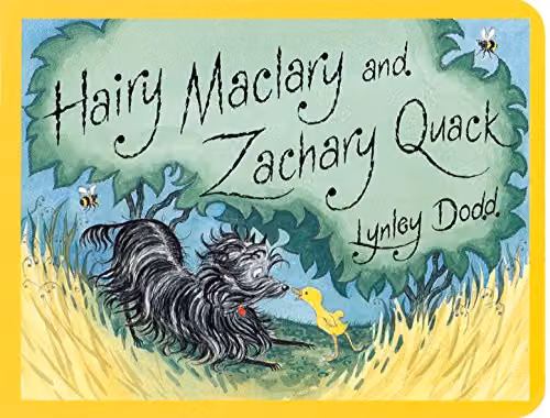 Hairy Maclary and Zachary Quack by Lynley Dodd, Puffin Board Book, Multicolour