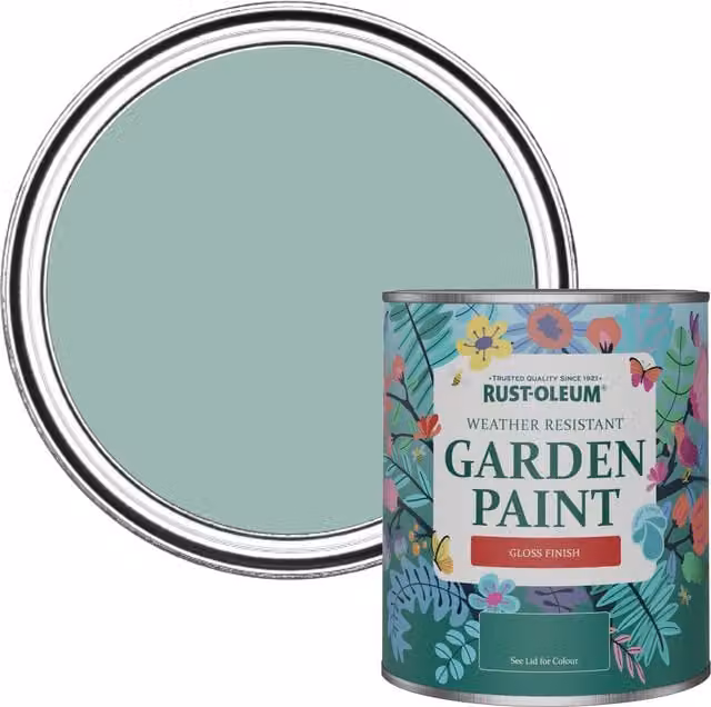 Rust-Oleum Garden Paint in Gloss Finish, Blue, 0.75 l