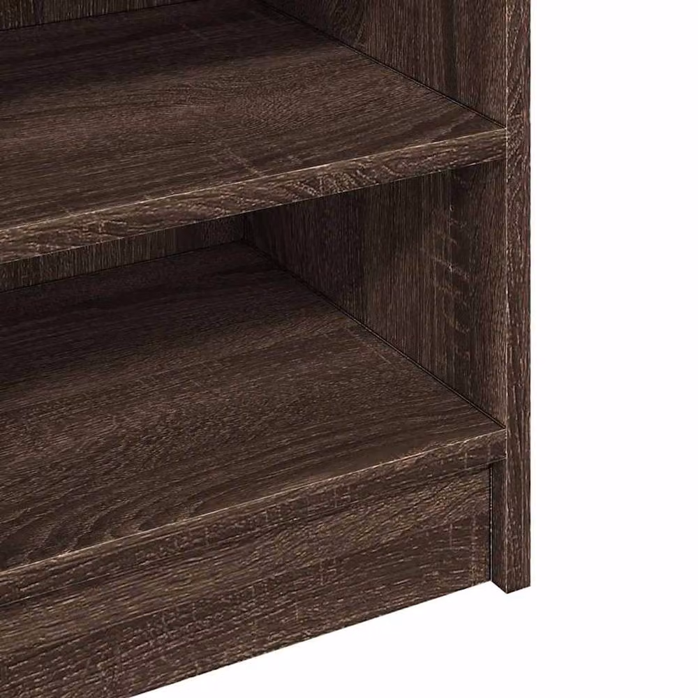 Berkfield Home Brown Oak Sink Cabinet W/D/H: 90 x 29 x 55 cm – 6