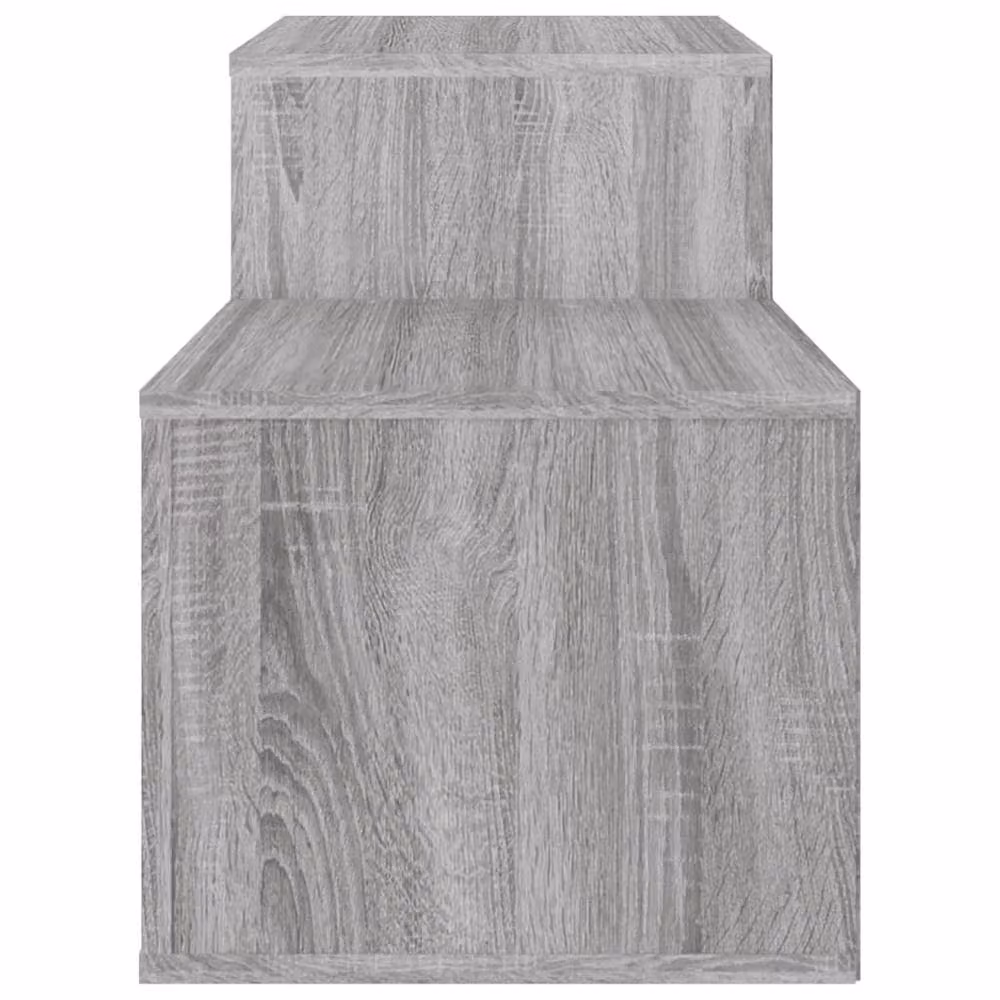 Berkfield Home Grey Sonoma Shoe Cabinet with Integrated Seat, W: 150 cm, D: 35 cm, H: 45 cm – 3