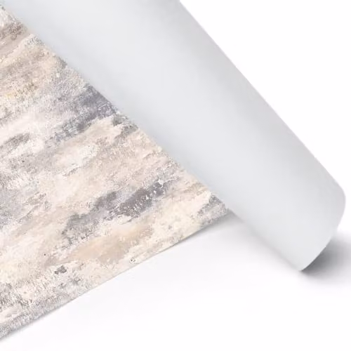 Grandeco Jungle Fever JF1101 Textured Wallpaper in Grey and Beige Botanical Animal Pattern