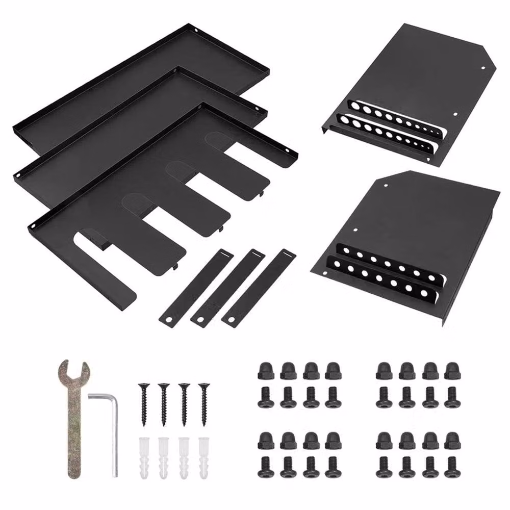 Nordara Heavy Duty Power Tool Organizer and Drill Wall Holder, Black, W: 1000 cm, H: 52 cm, D: 30.5 cm – 3