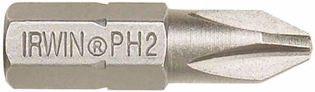 IRWIN Phillips Screwdriver Bits in Silver and Multicolour Steel