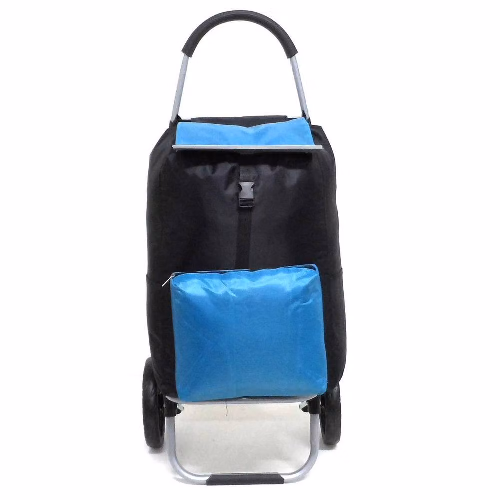 NESTLUNE X Large Insulated Lightweight Wheeled Bag with Front Pocket, Black, W: 100 cm, D: 60 cm – 2