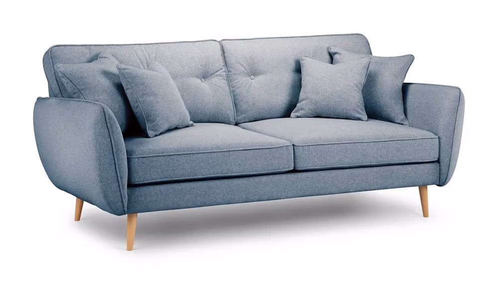 The Great Sofa Company Ailis Large Upholstered Sofa in Blue Faro Denim – 2