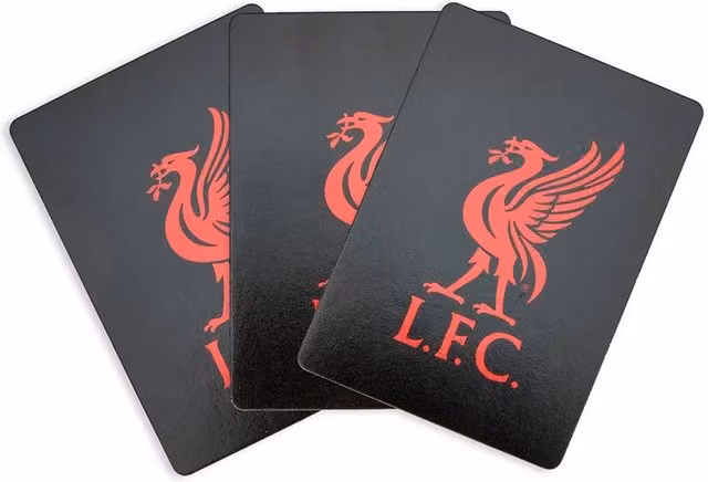 Liverpool FC Liver Bird Playing Card Deck in Red, White and Black
