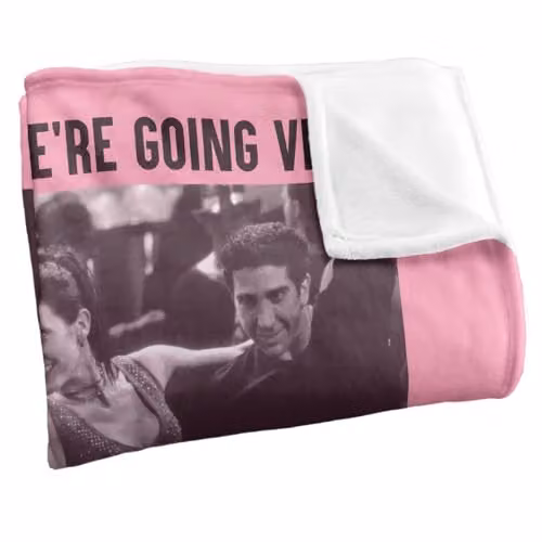 Warner Bros. Friends Going Viral Super Soft Fleece Throw Blanket, Multicolour – 2
