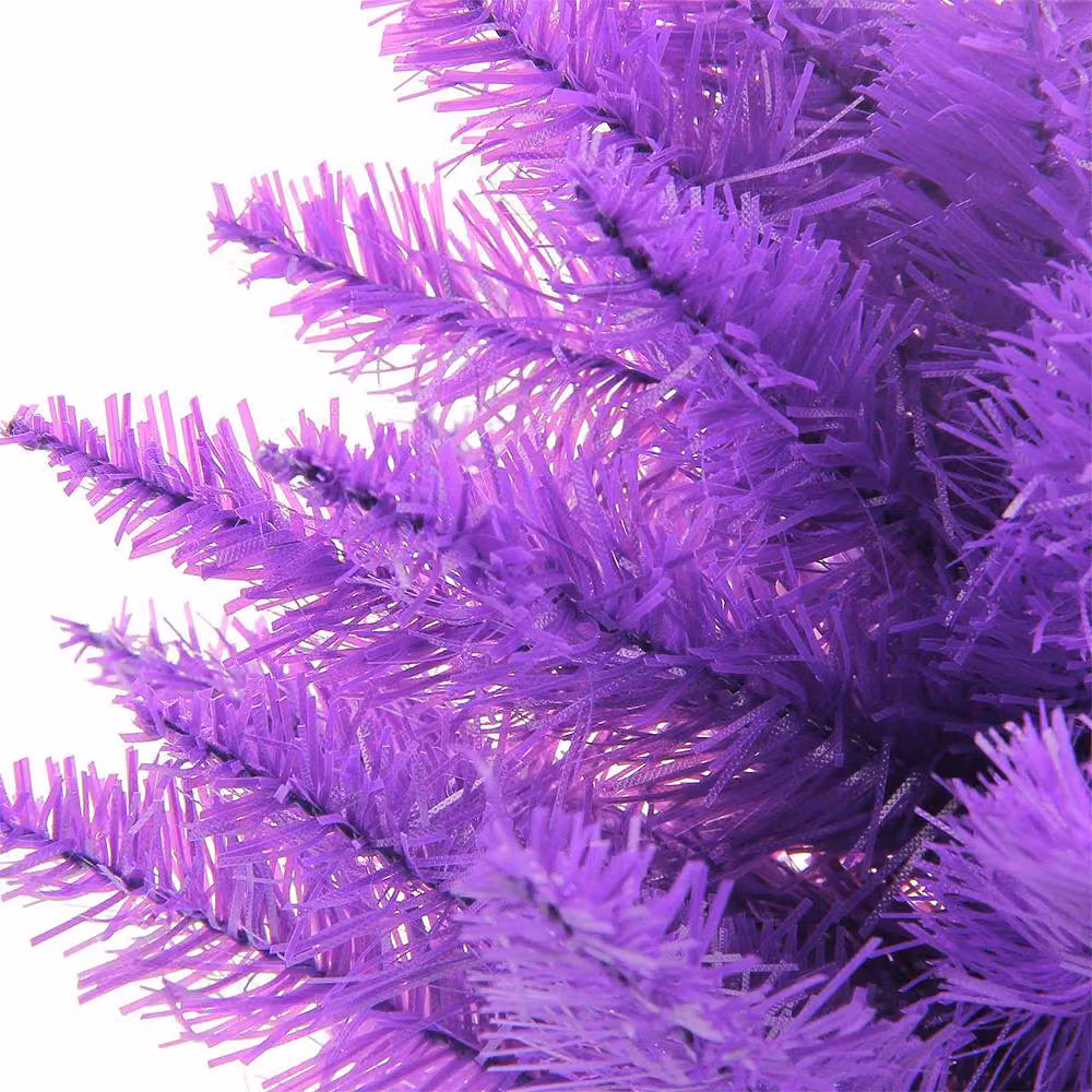 Voltico Mini Purple Artificial Christmas Tree Tabletop Design, Height: 30 cm – 3