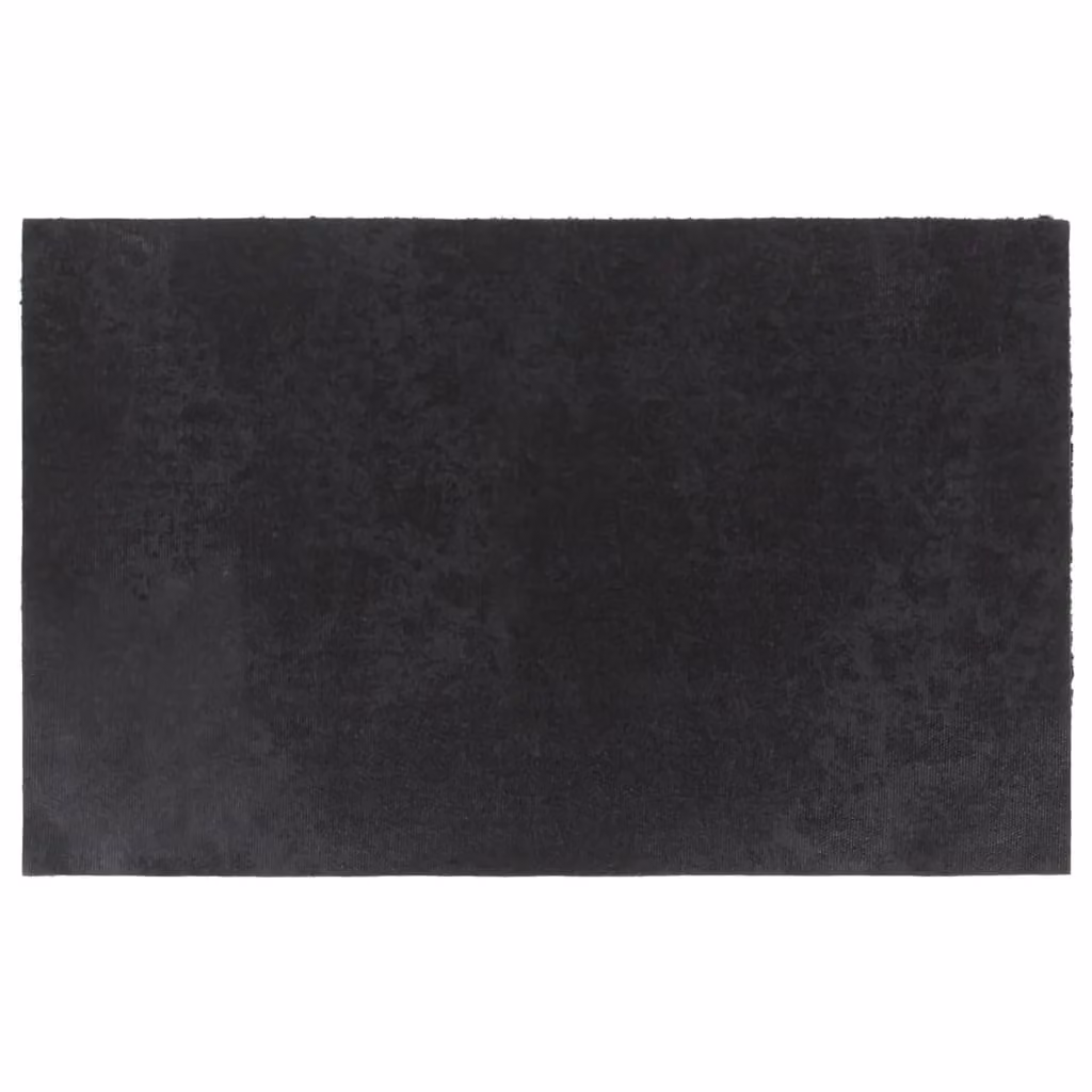 Berkfield Home Black Tufted Coir Door Mat, W: 80 cm, D: 50 cm – 2