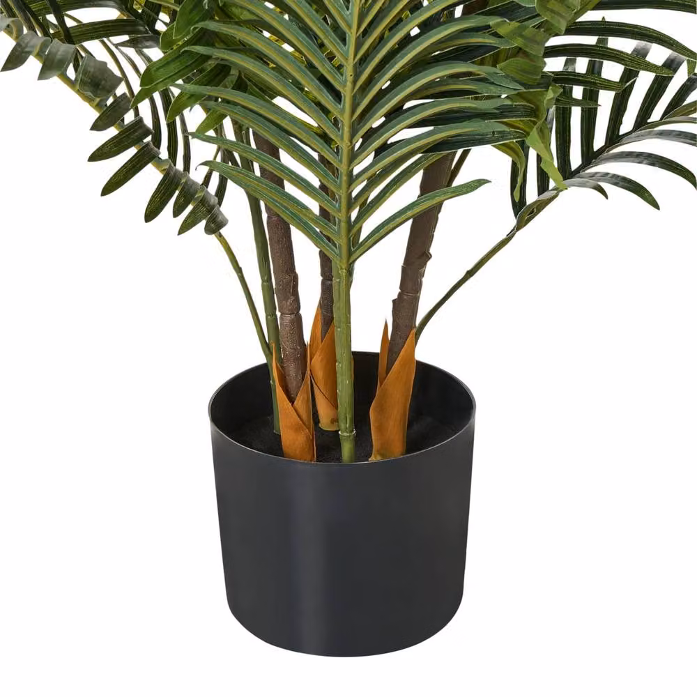 Wyld and Coco 180cm Green Artificial Potted Fan Palm – 4