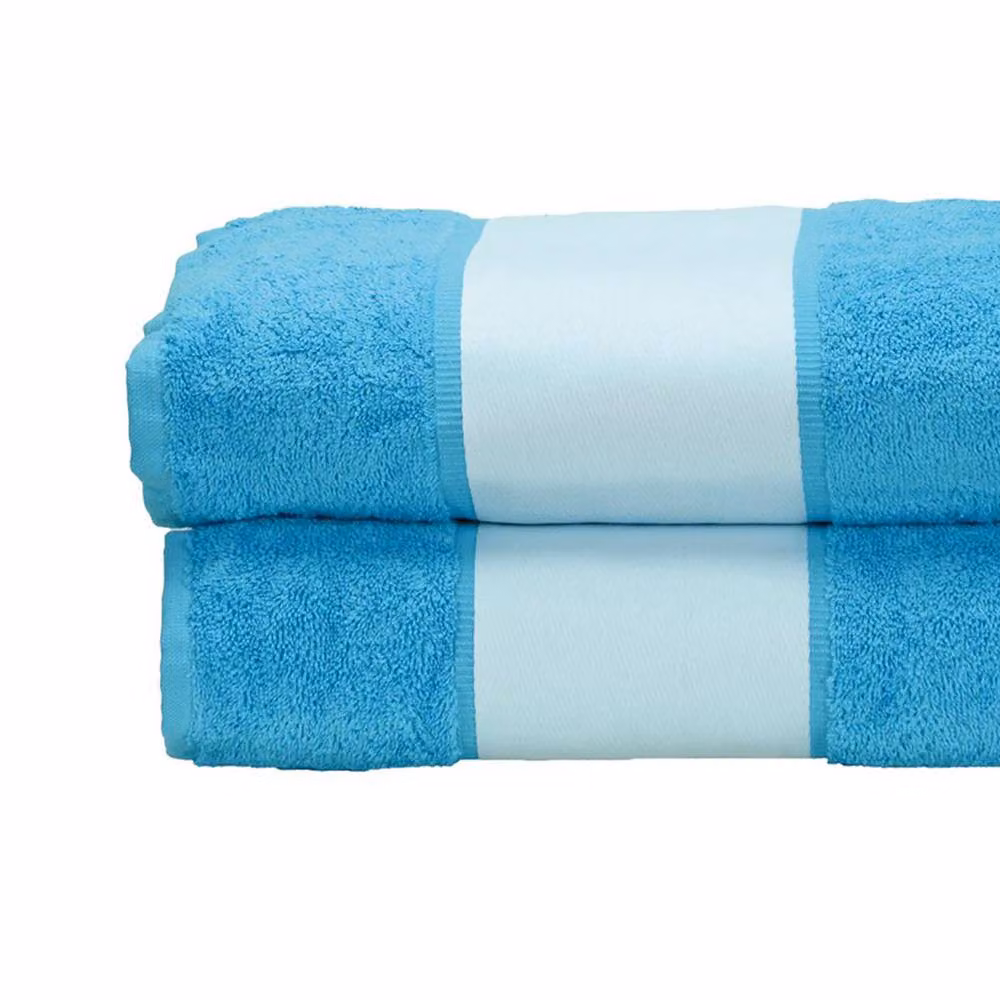 ARTG Subli-Me Bath Towel in Aqua Turquoise Blue, W: 140 cm – 2