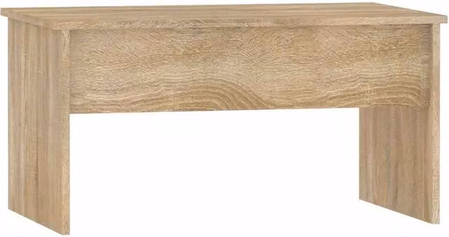 Berkfield Home Modern Sonoma Oak Coffee Table with Lift Mechanism, W/D/H: 80 x 50.5 x 41.5 cm – 1