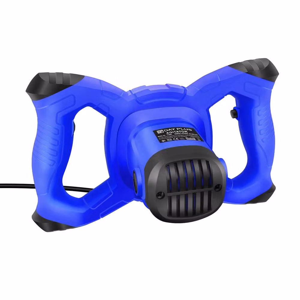 NESTLUNE Electric Cement Mixer and Plaster Paddle Drill in Blue, W: 100 cm, D: 40 cm – 2