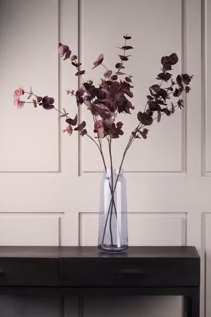 Scottish Everlastings Ltd Pack of 3 Burgundy Eucalyptus Stems