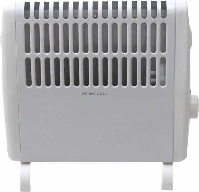Oypla 450W Frost-Watcher Compact Electric Convector Heater, White