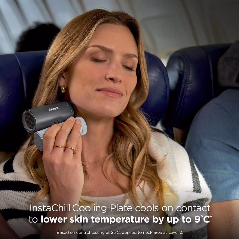 Shark ChillPill 3-in-1 Fan Mist and InstaChill System FA022UK in Rose Gold – 5