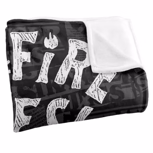 Netflix Stranger Things Hellfire Club Graduation Inverted Super Soft Fleece Throw Blanket, Multicolour, W/D/H: 152 x 152 x 127 cm – 7