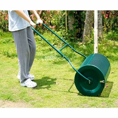 Gr8 Garden Green Heavy Duty Metal Manual Compost Spreader with 76L Capacity – 2