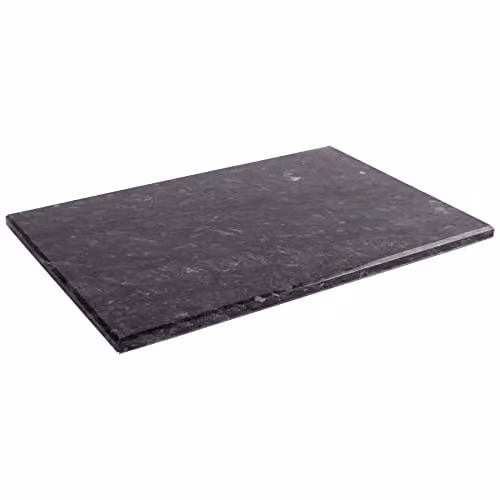 Argon Tableware Marble Rectangle Chopping Board, Black, W: 30.0 cm, D: 20.0 cm, H: 1.5 cm