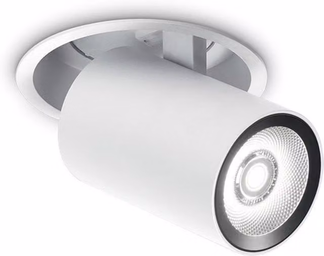 Ideal Lux Nova LED Recessed Downlight, White