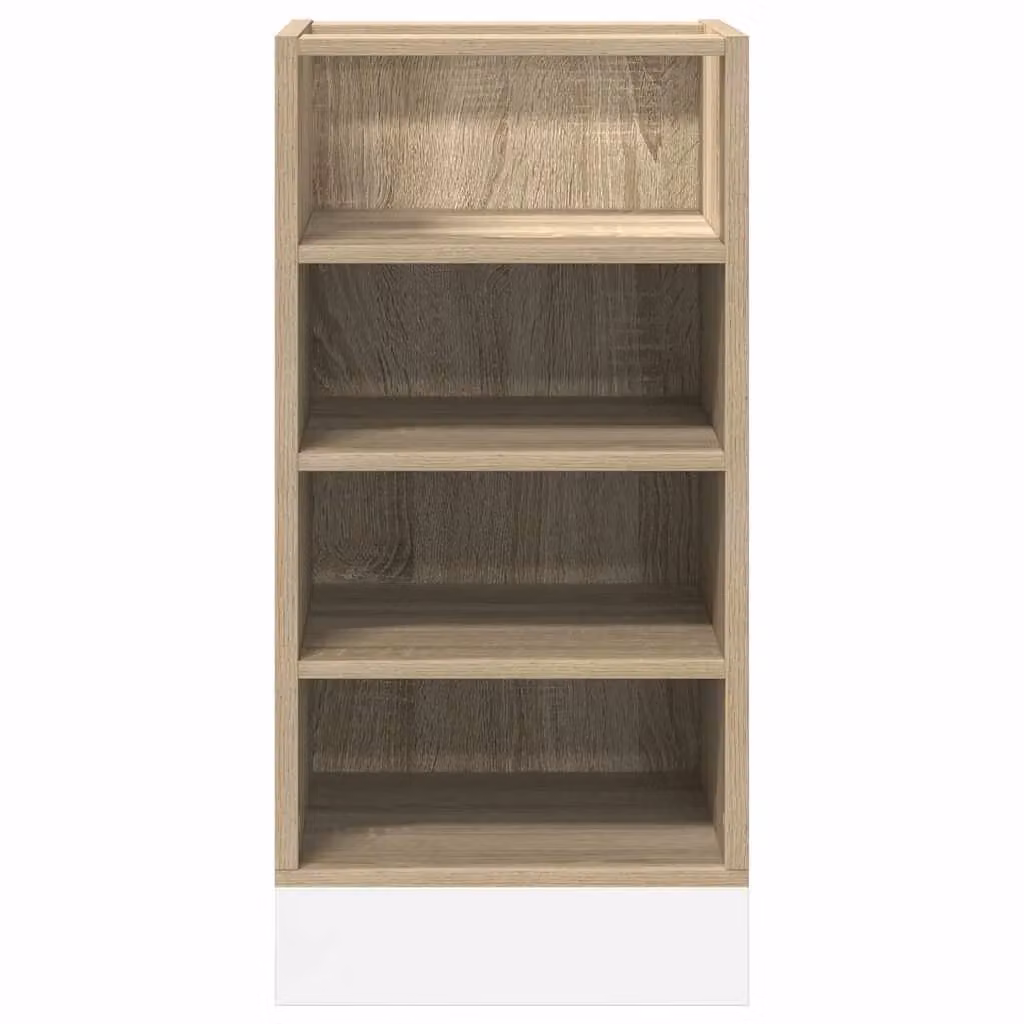 Berkfield Home Sonoma Oak Bottom Kitchen Base Unit in Brown, W/D/H: 40 x 44.5 x 81.5 cm – 2