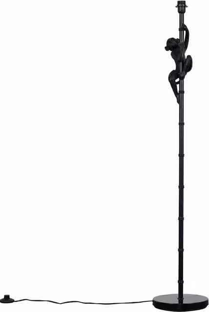 ValueLights George Monkey Black Floor Lamp Base – 1