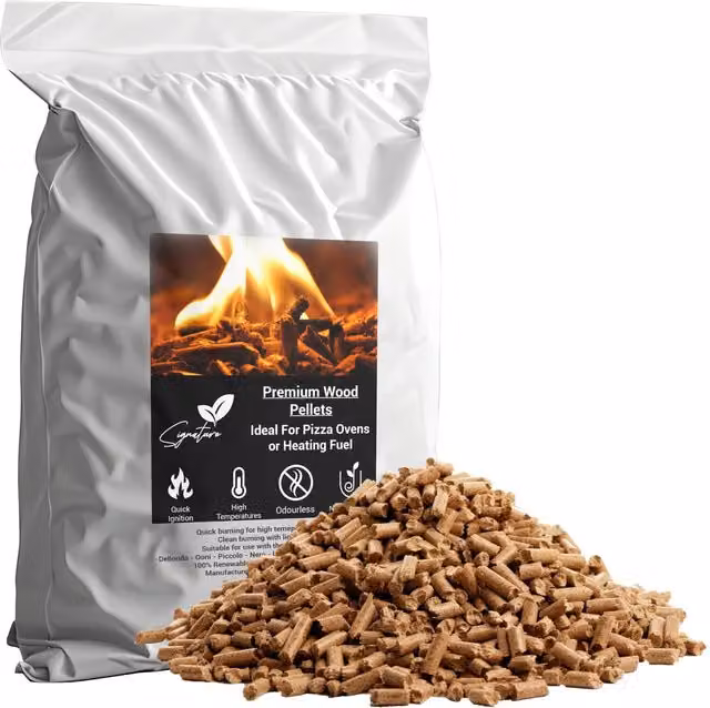 Laeto Wood Pellets for Pizza Oven Ignition