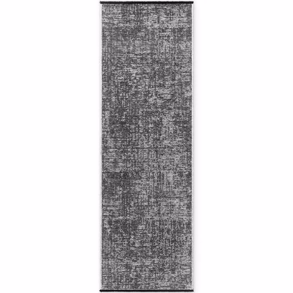 THE RUGS Brilliance Prisma Modern Abstract Grey Short Pile Velour Round Rug, Diameter: 160 cm – 6