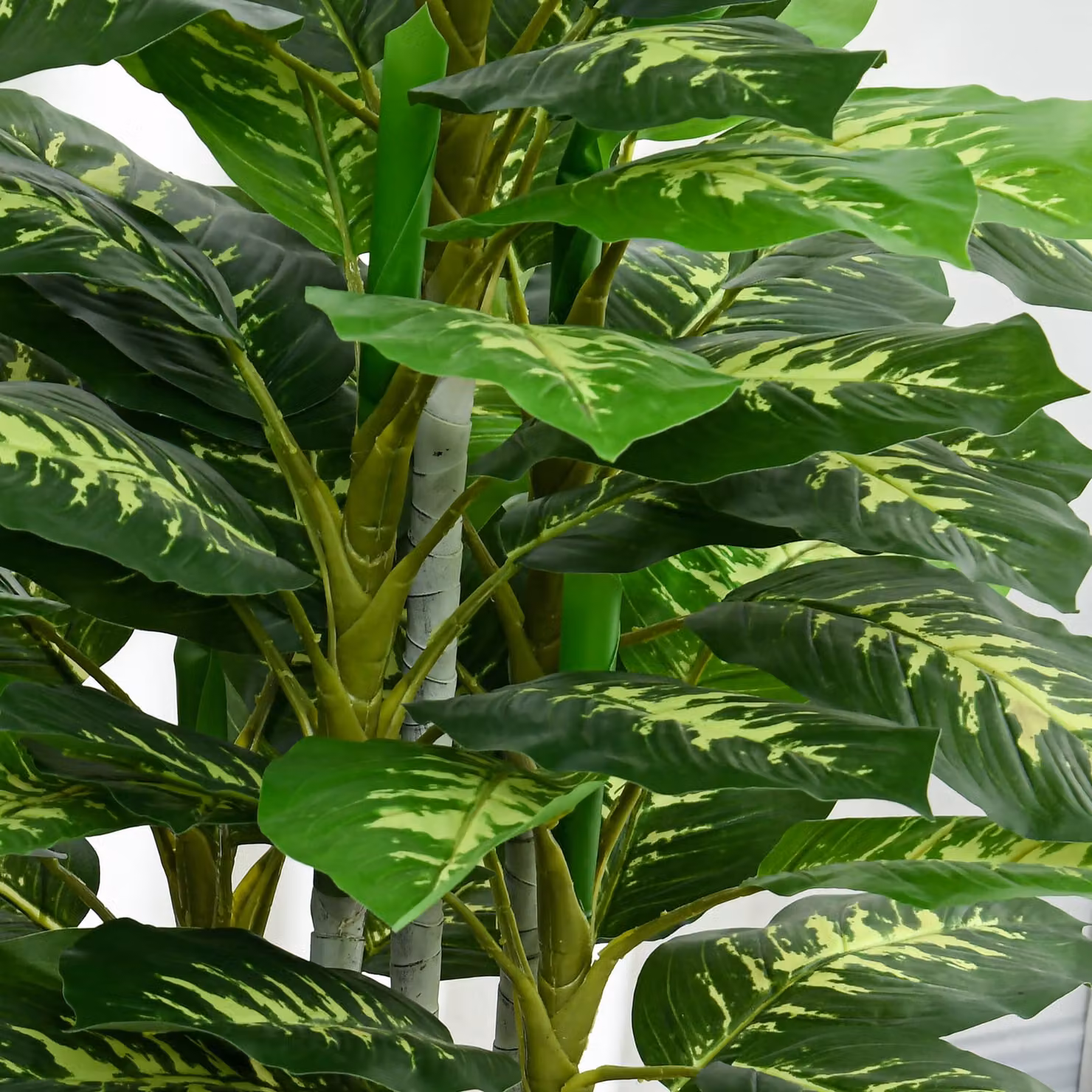 HOMCOM Artificial Evergreen Tree in Green with Nursery Pot for Indoor and Outdoor Decor, Height: 120 cm – 4