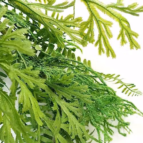 Leaf UK Green Multicolour Artificial Trailing Hanging Fern Garland Plant – 2