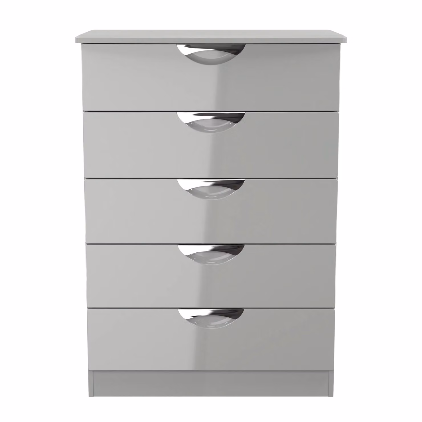 2 U Holborn 5 Drawer Chest in Mid Grey – 2