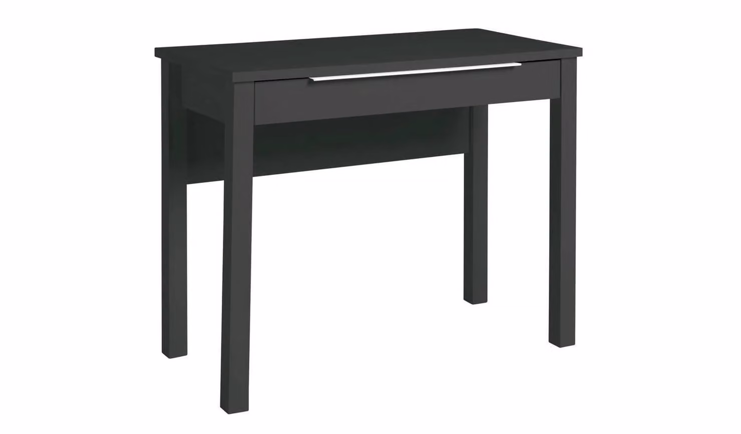 Hallingford 1 Drawer Dressing Table in Anthracite with Compact Modern Design W/D/H: 100 x 50 x 76.7 cm